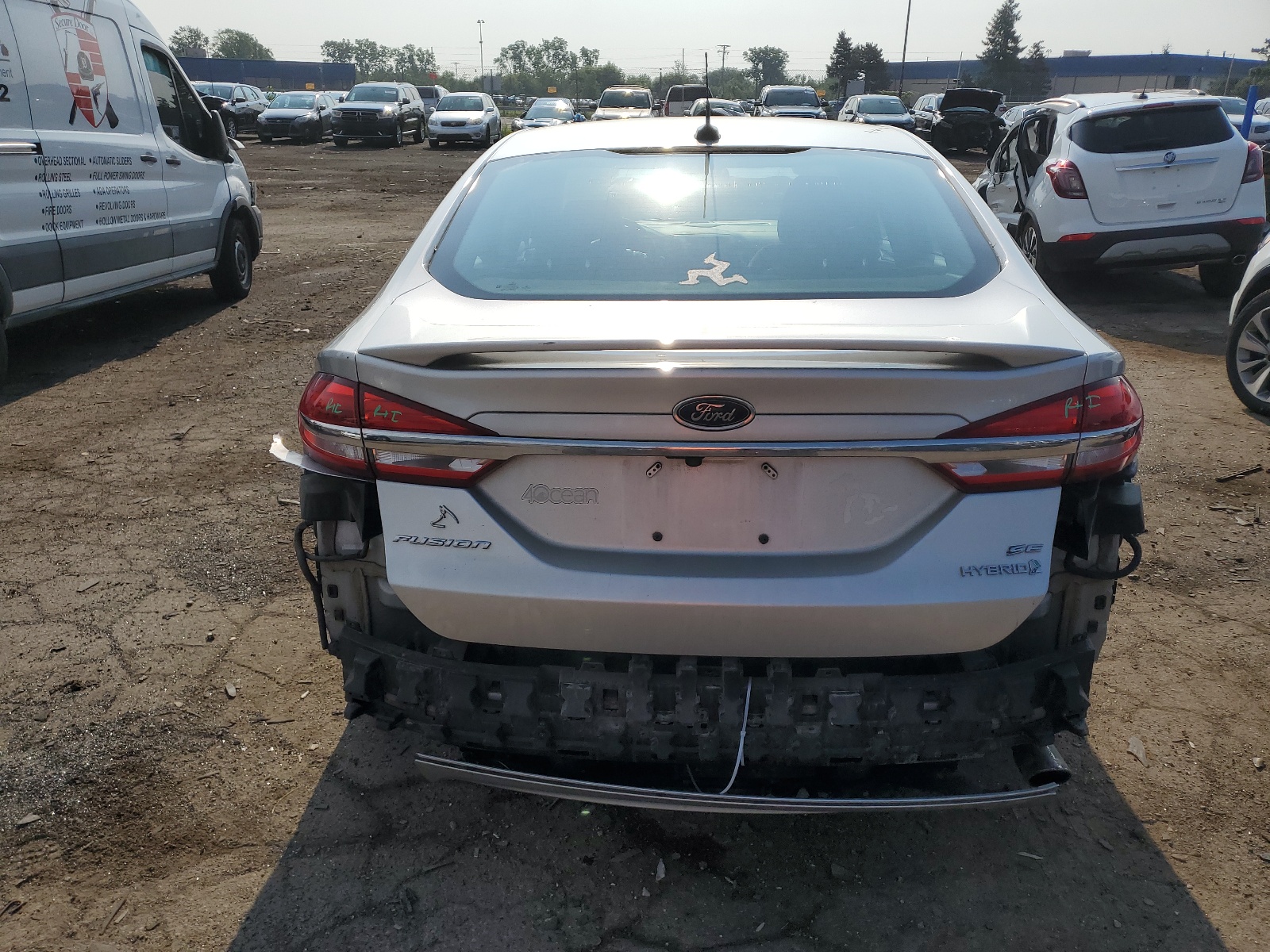 3FA6P0LU8HR325338 2017 Ford Fusion Se Hybrid