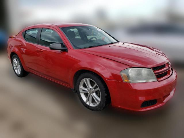  DODGE AVENGER 2014 Червоний