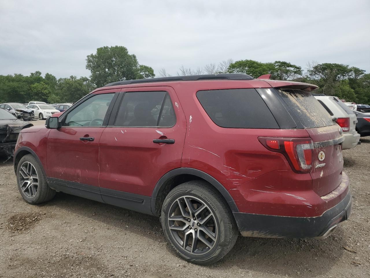 1FM5K8GT1HGB91165 2017 FORD EXPLORER - Image 2