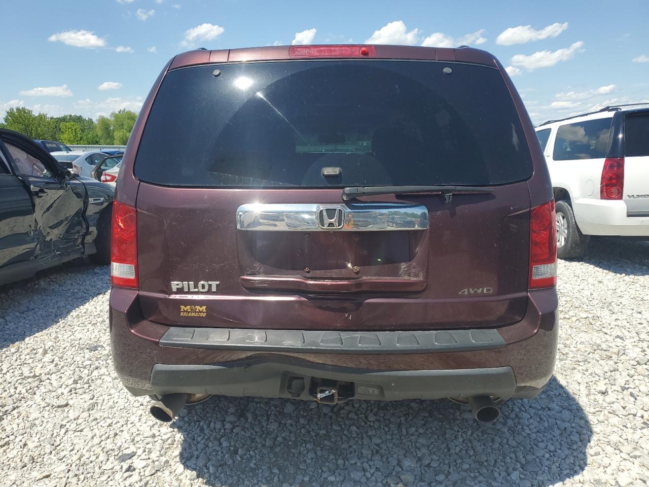 2009 Honda Pilot Exl VIN: 5FNYF48629B022209 Lot: 57830624