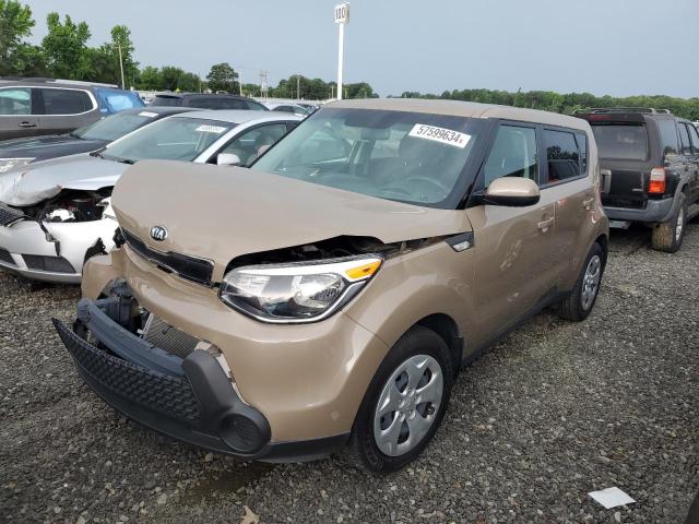  KIA SOUL 2014 tan