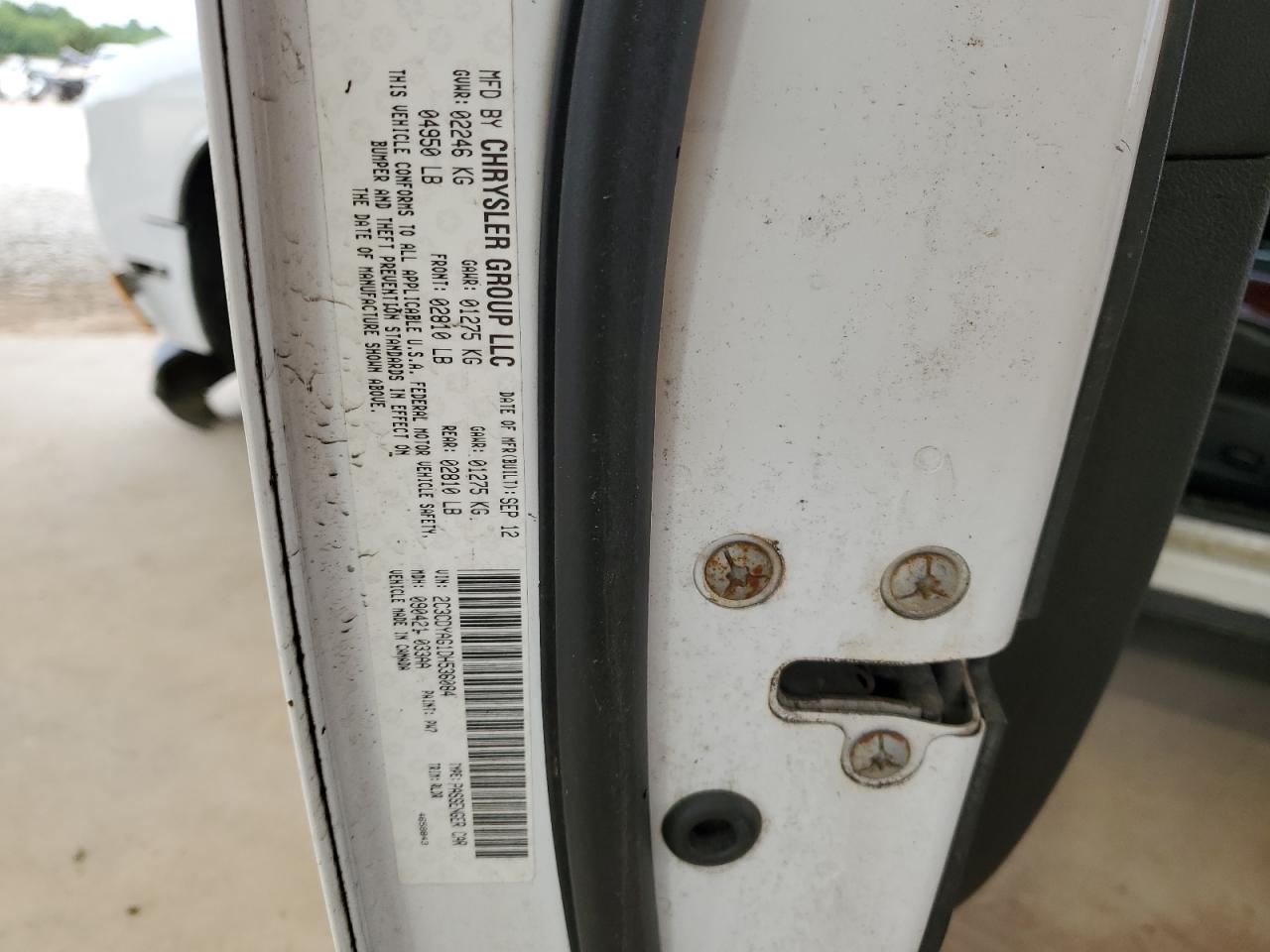 2013 Dodge Challenger Sxt VIN: 2C3CDYAG1DH536084 Lot: 59458874