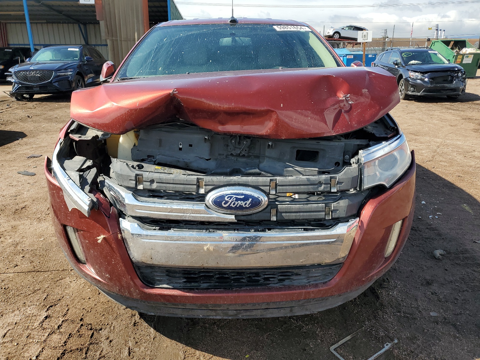 2FMDK3JC3EBA30729 2014 Ford Edge Sel