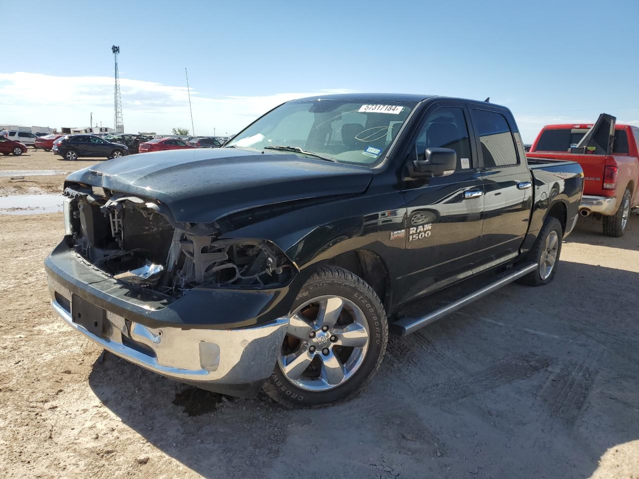 1C6RR6LT8HS100845 2017 Ram 1500 Slt