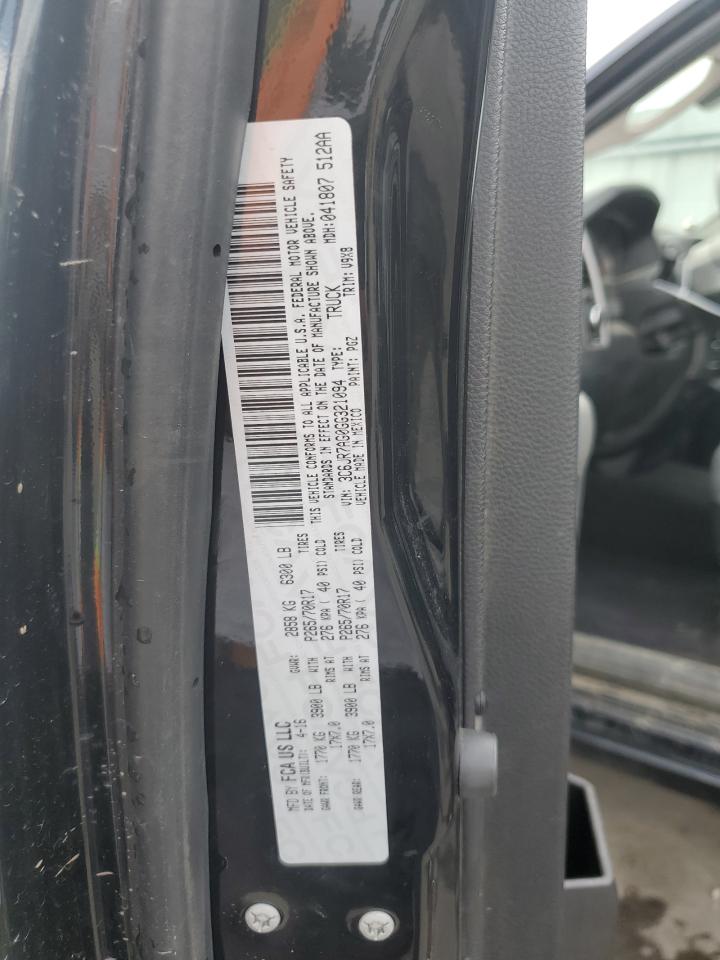 2016 Ram 1500 St VIN: 3C6JR7AG0GG321094 Lot: 57505434