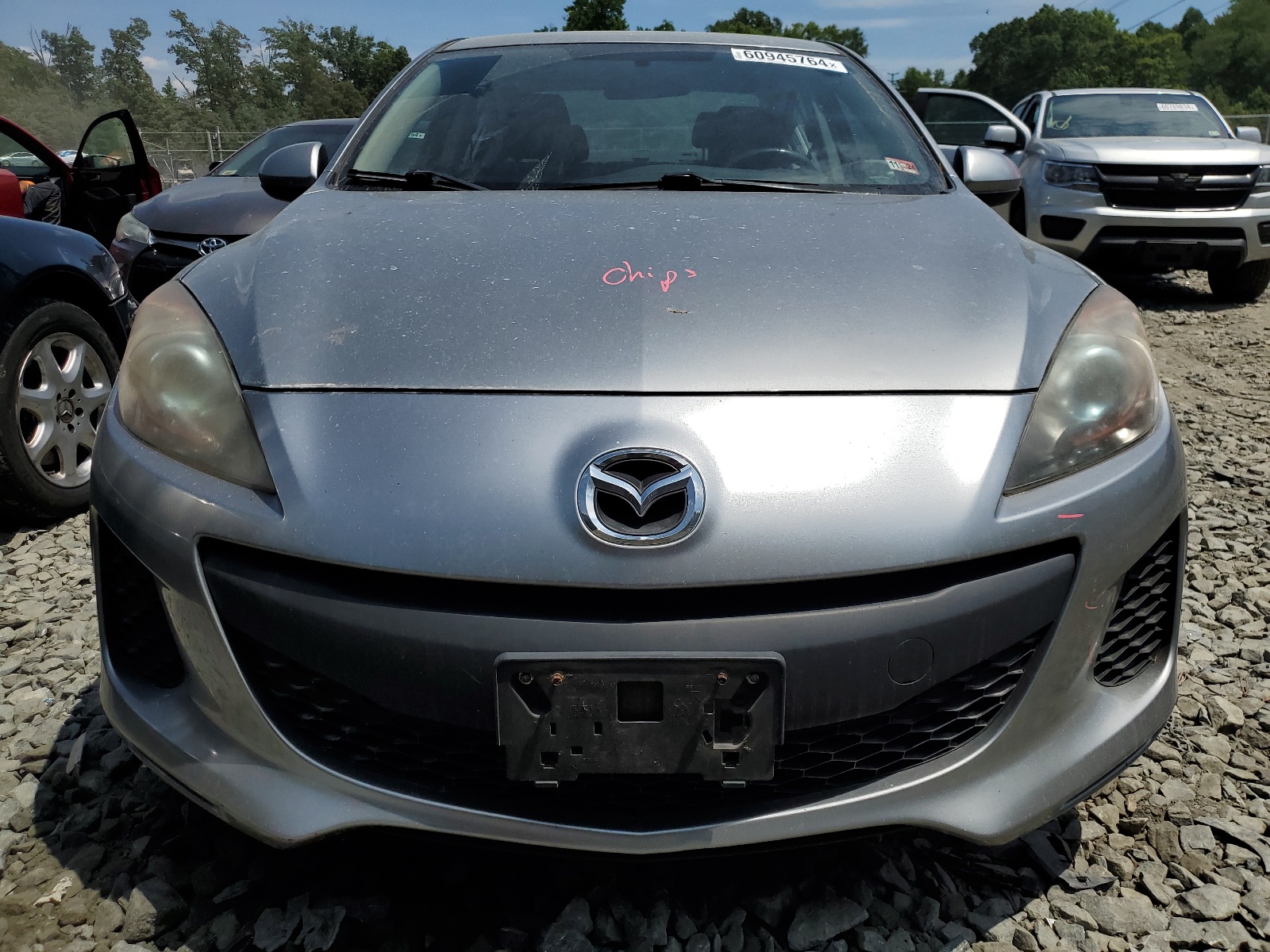 2012 Mazda 3 I vin: JM1BL1V88C1666994