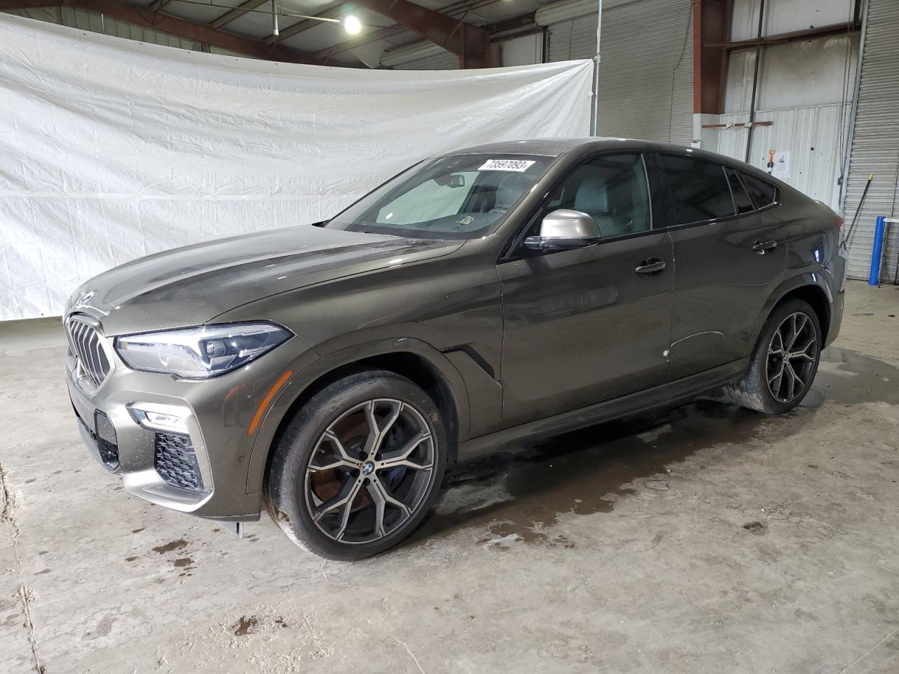 2020 BMW X6 M50I VIN: 5UXCY8C09L9B13687 Lot: 73597093