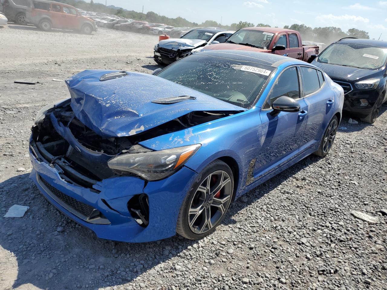 2018 Kia Stinger Gt2 VIN: KNAE55LC2J6013371 Lot: 60752904