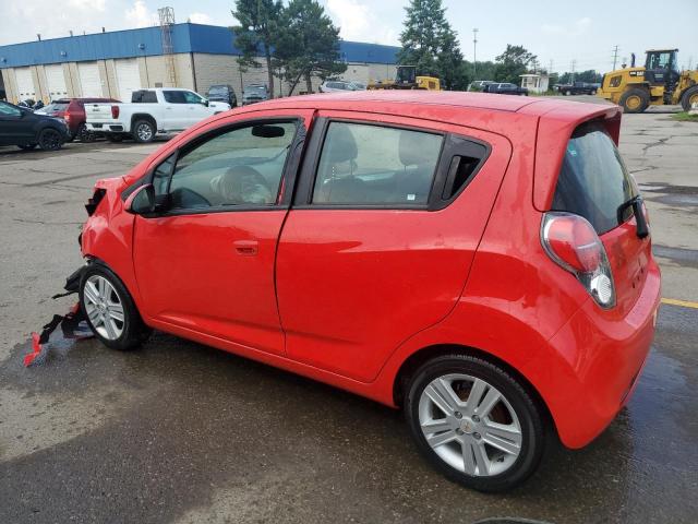  CHEVROLET SPARK 2015 Czerwony