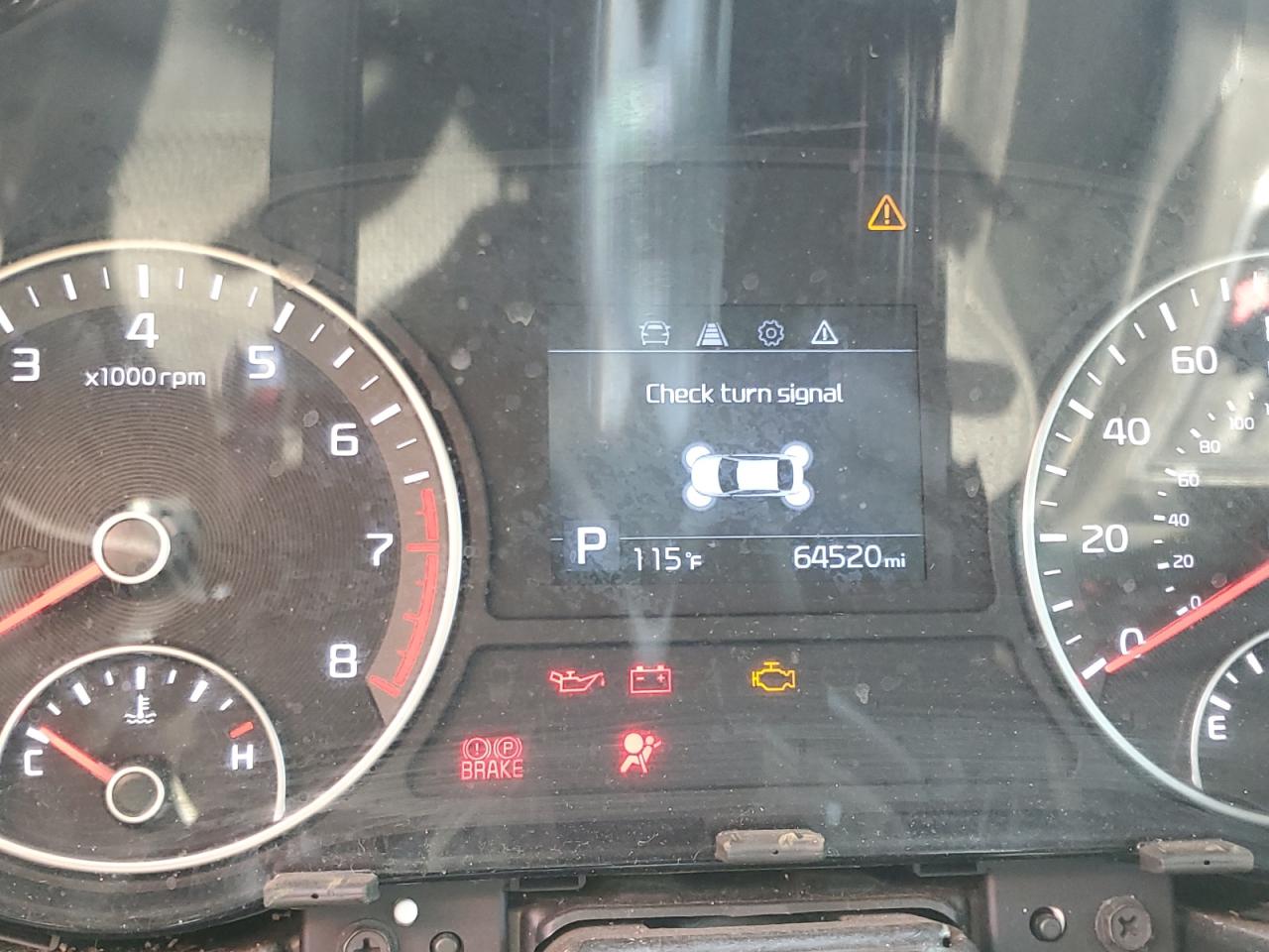 2020 Kia Optima Lx VIN: 5XXGT4L3XLG416434 Lot: 57516424