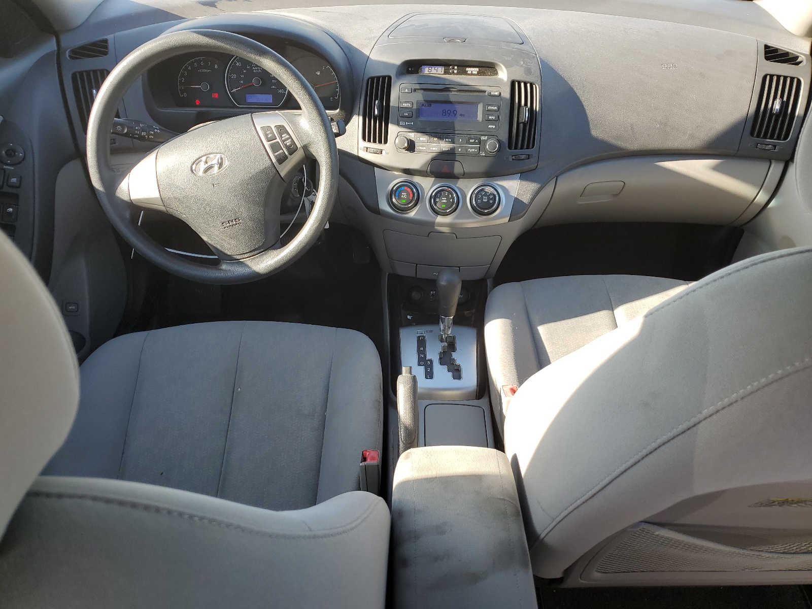 KMHDU4AD3AU059127 2010 Hyundai Elantra Blue