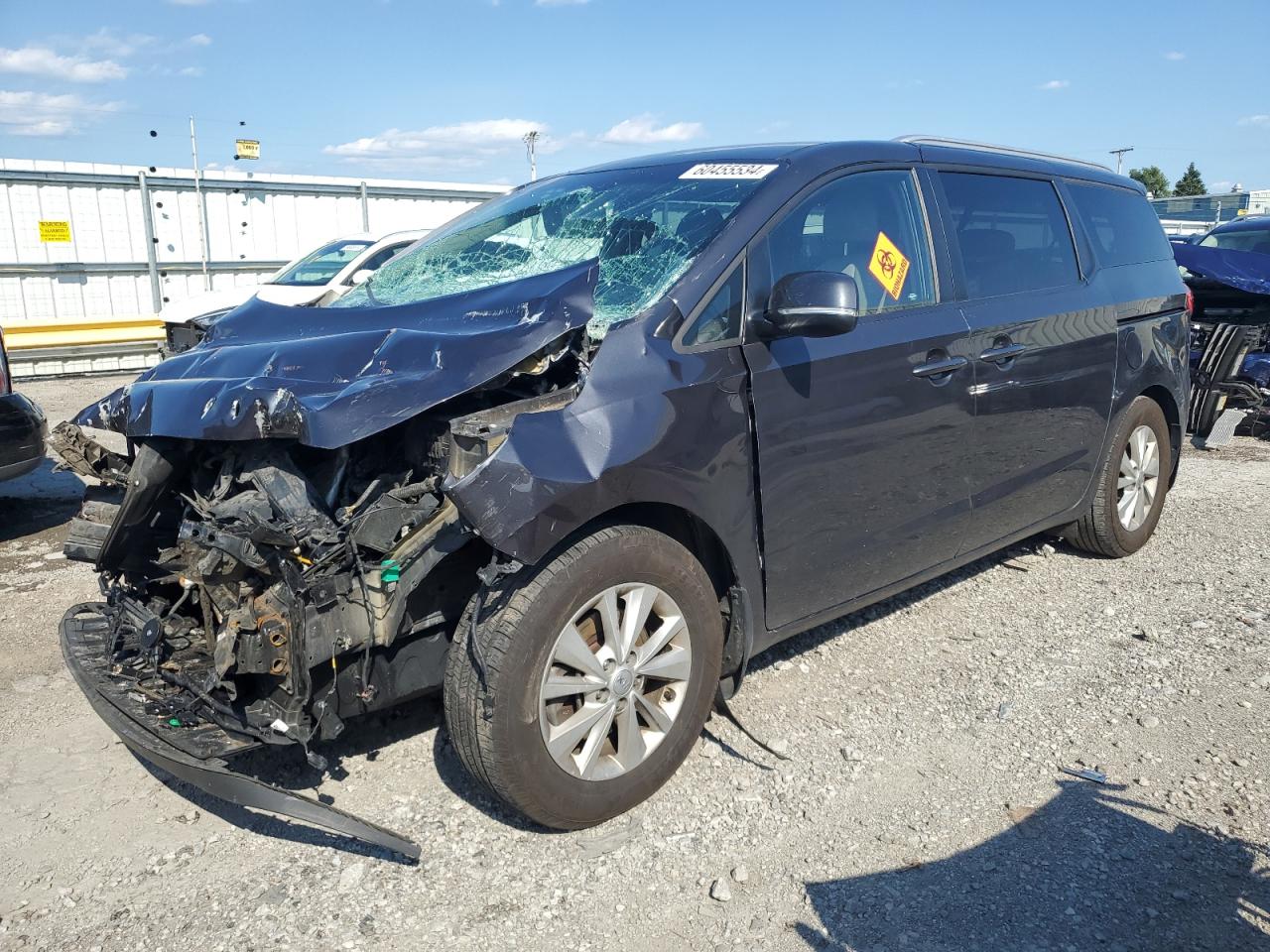 KNDMB5C15G6216821 2016 KIA SEDONA - Image 1