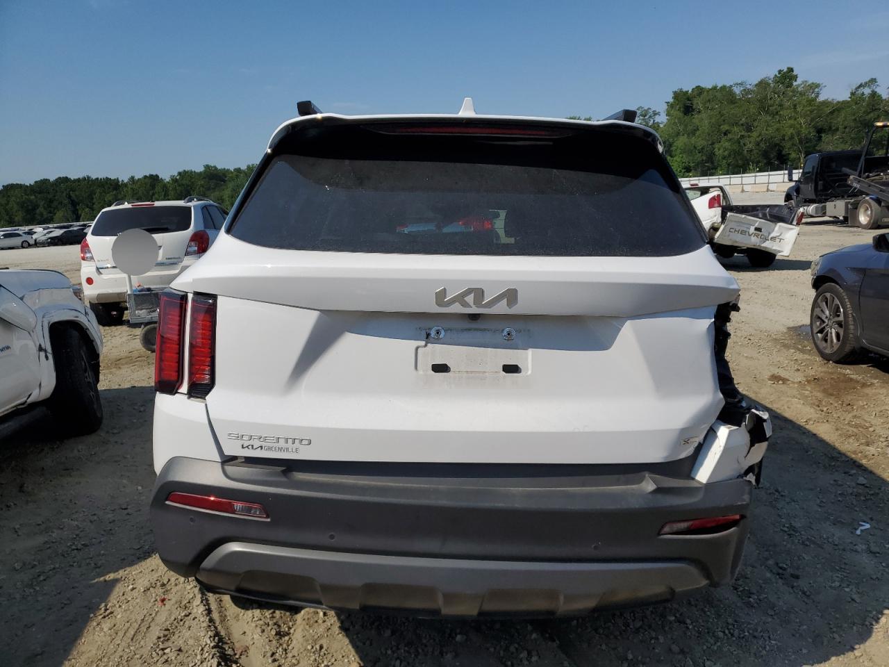 2023 Kia Sorento Ex VIN: 5XYRHDLFXPG214862 Lot: 58845634