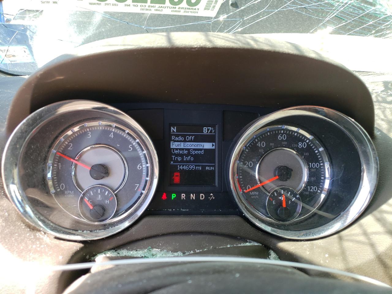 2012 Chrysler Town & Country Limited VIN: 2C4RC1GG8CR107198 Lot: 58228814