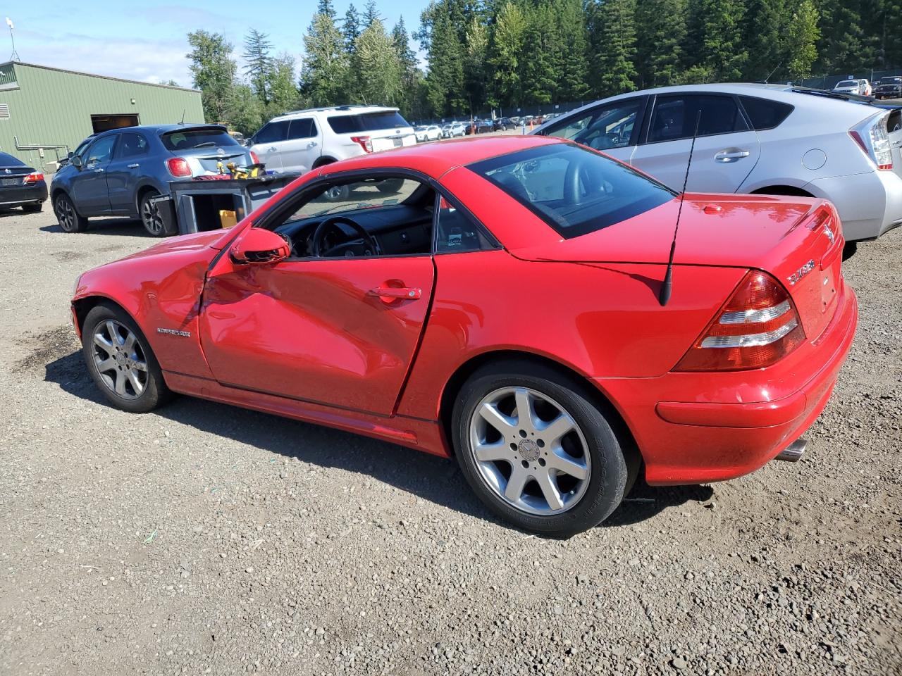 2002 Mercedes-Benz Slk 230 Kompressor VIN: WDBKK49F02F249818 Lot: 59171734