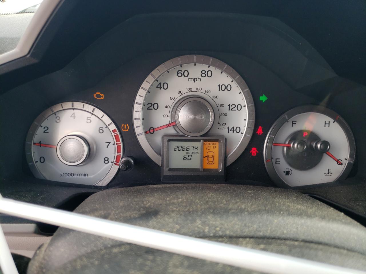 2011 Honda Pilot Ex VIN: 5FNYF3H40BB025222 Lot: 60730174