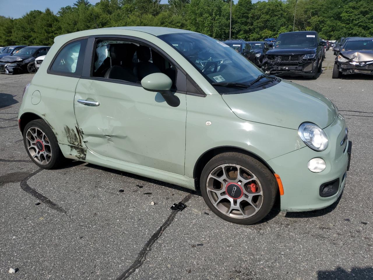 2013 Fiat 500 Sport VIN: 3C3CFFBR1DT647773 Lot: 59858654