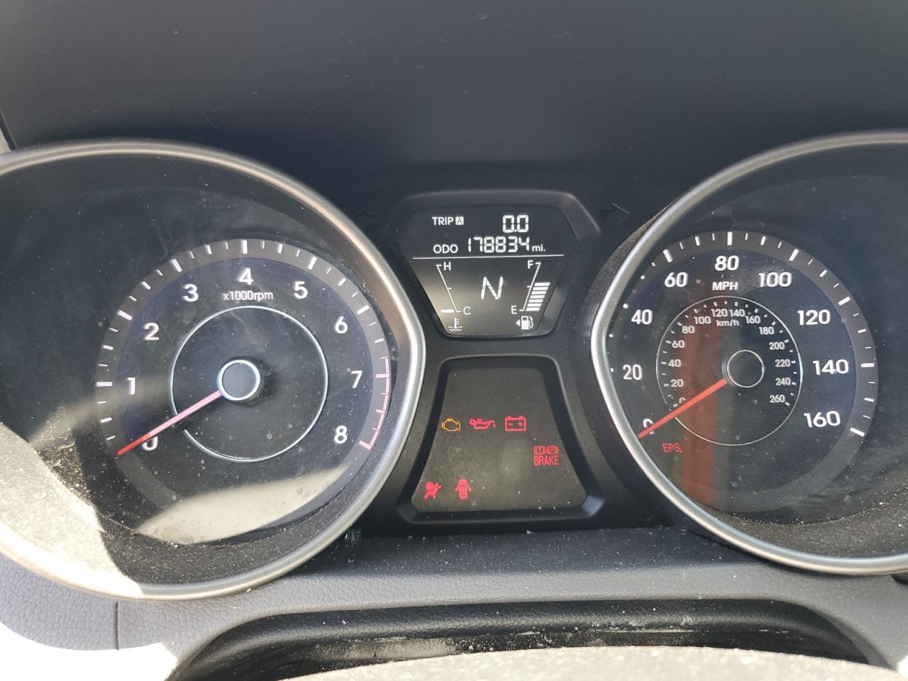 2013 Hyundai Elantra Gls VIN: 5NPDH4AE6DH152188 Lot: 60395174