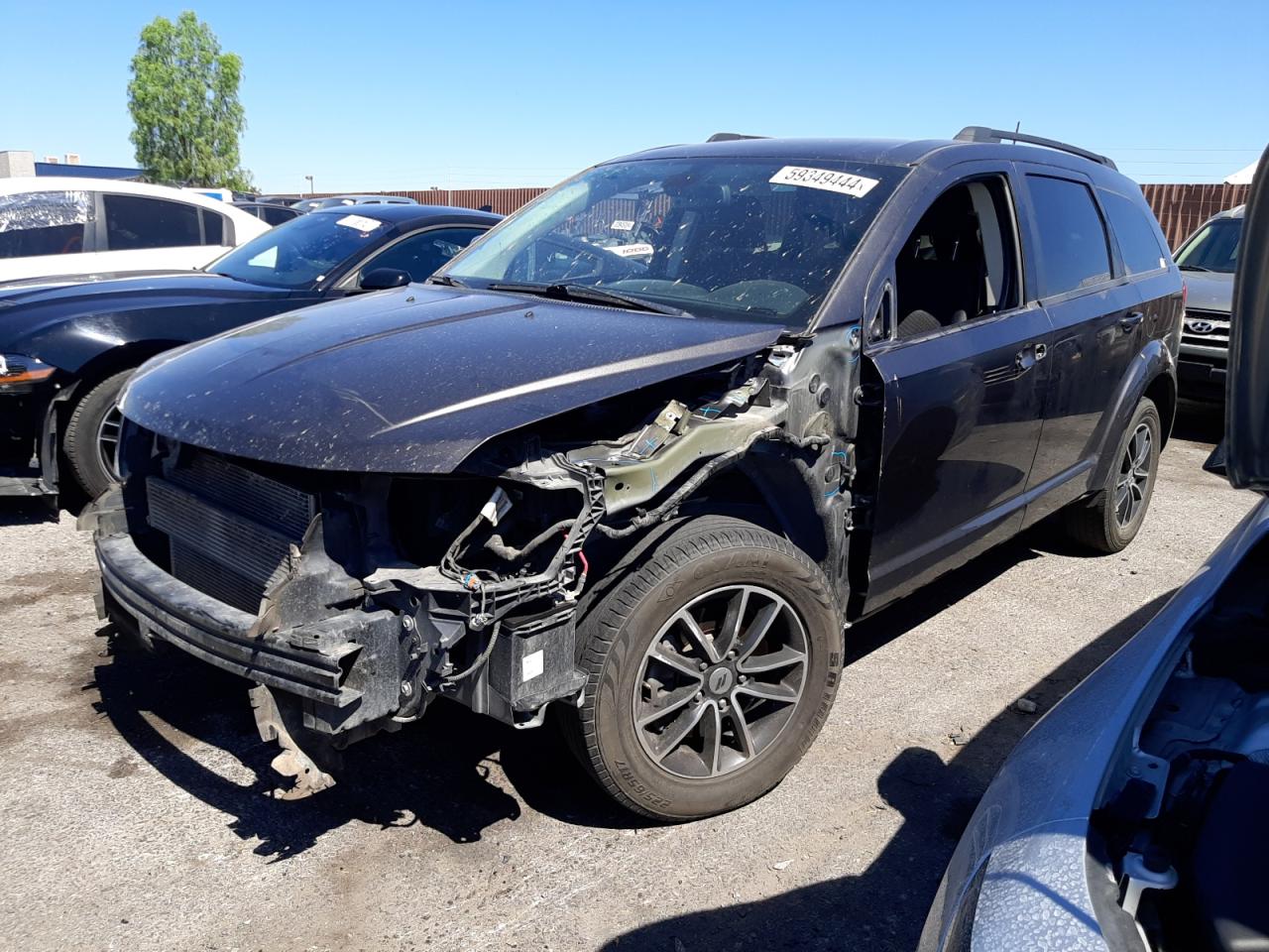 2018 Dodge Journey Se VIN: 3C4PDCAB6JT498696 Lot: 59349444