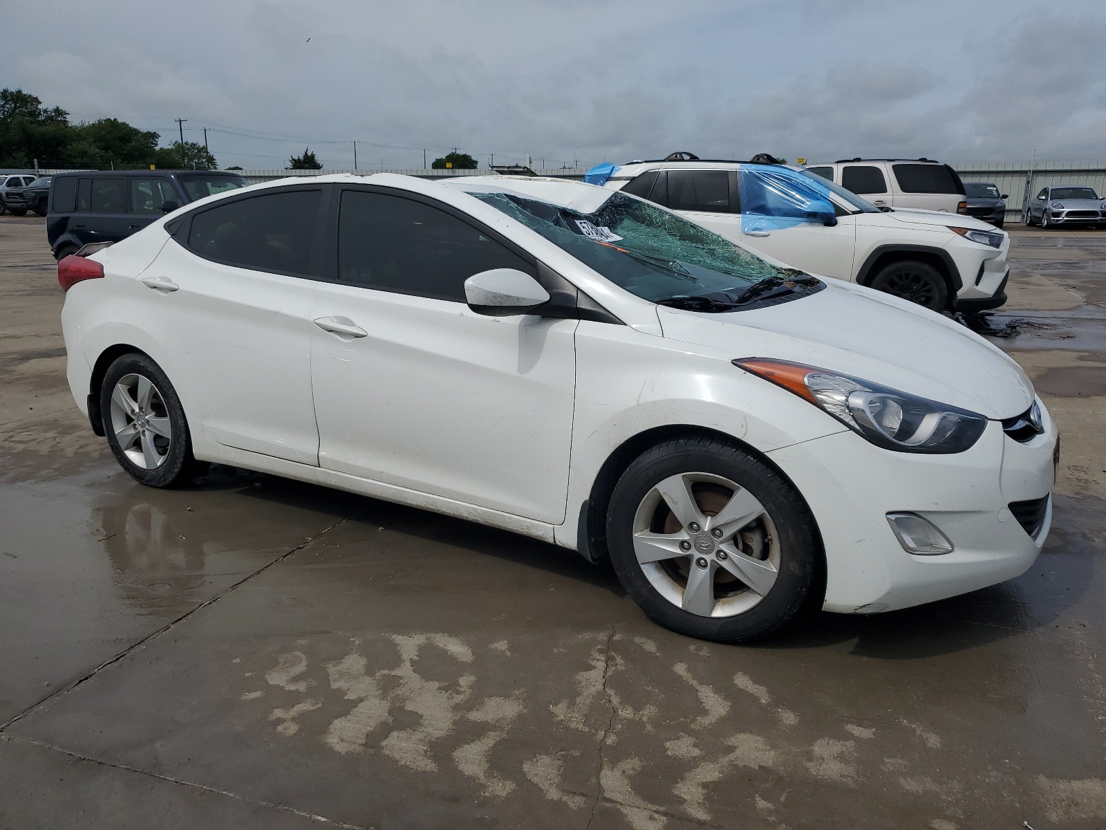 2013 Hyundai Elantra Gls vin: 5NPDH4AE4DH337193