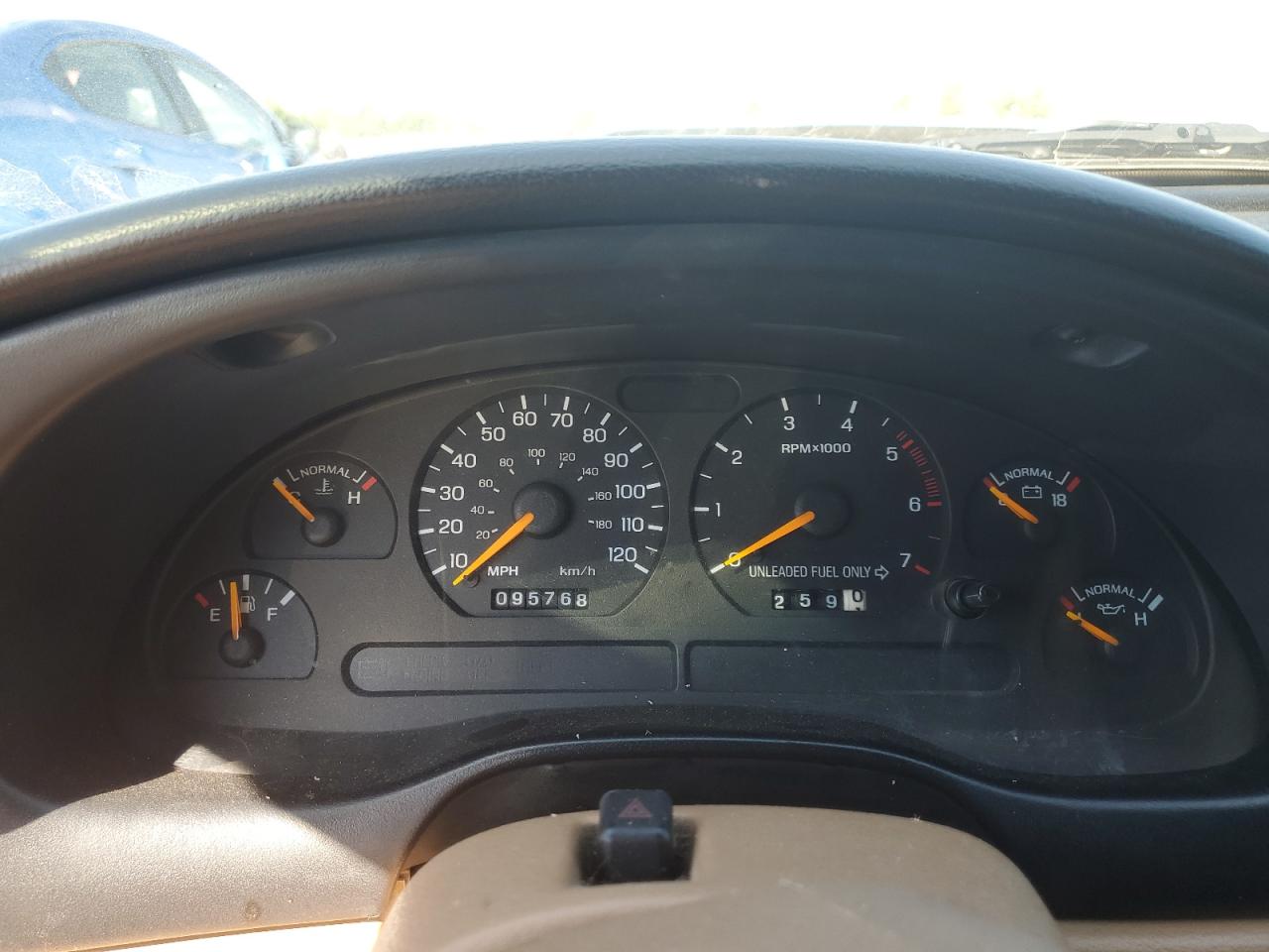 1FALP4445VF113580 1997 Ford Mustang