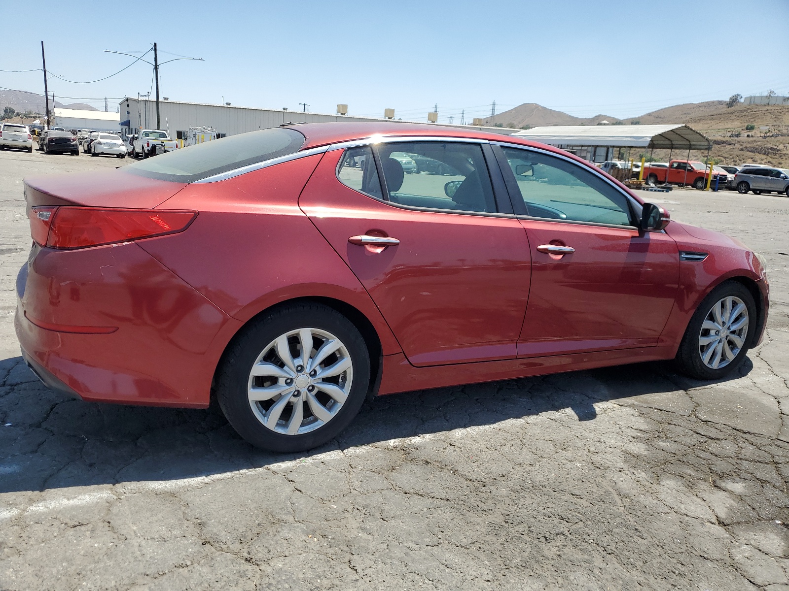 2014 Kia Optima Lx vin: 5XXGM4A78EG342341