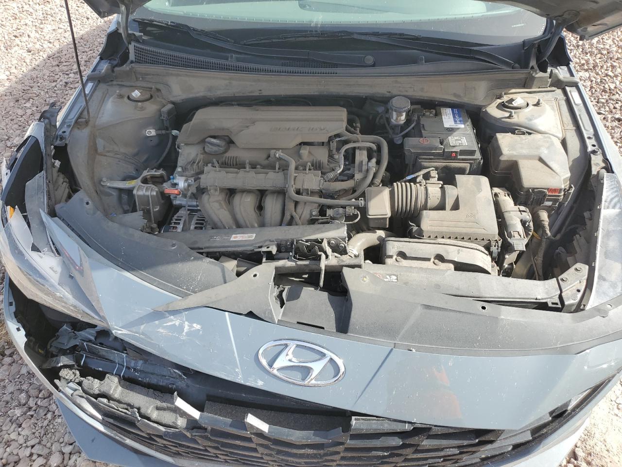 KMHLM4AG7NU352587 2022 Hyundai Elantra Sel