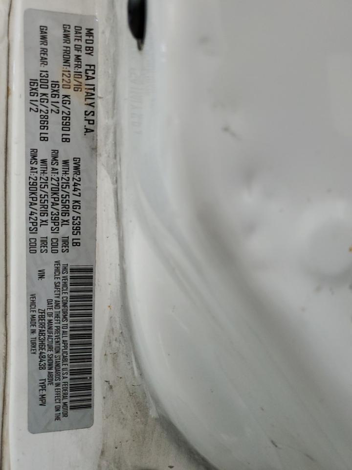 2017 Ram Promaster City VIN: ZFBERFAB3H6E48438 Lot: 60948654