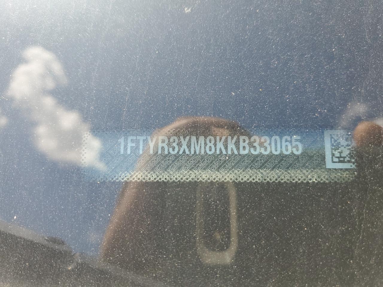 2019 Ford Transit T-250 VIN: 1FTYR3XM8KKB33065 Lot: 57086674