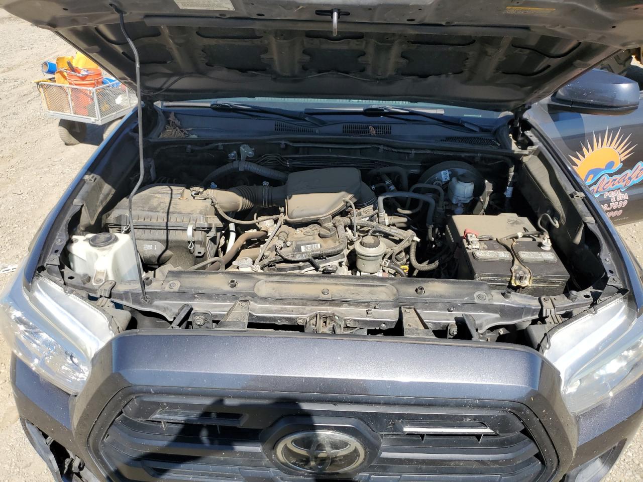 2019 Toyota Tacoma Access Cab VIN: 5TFRX5GN8KX146285 Lot: 60509304