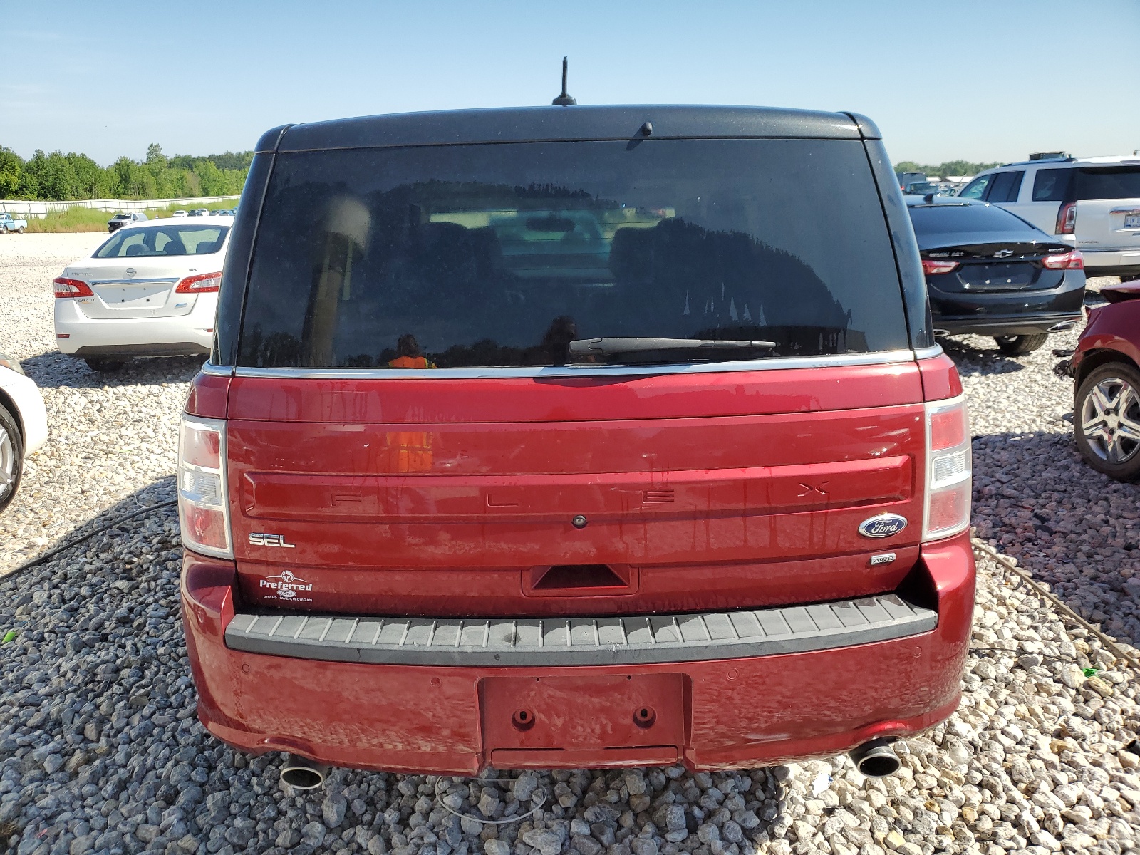 2FMHK6C89EBD40587 2014 Ford Flex Sel