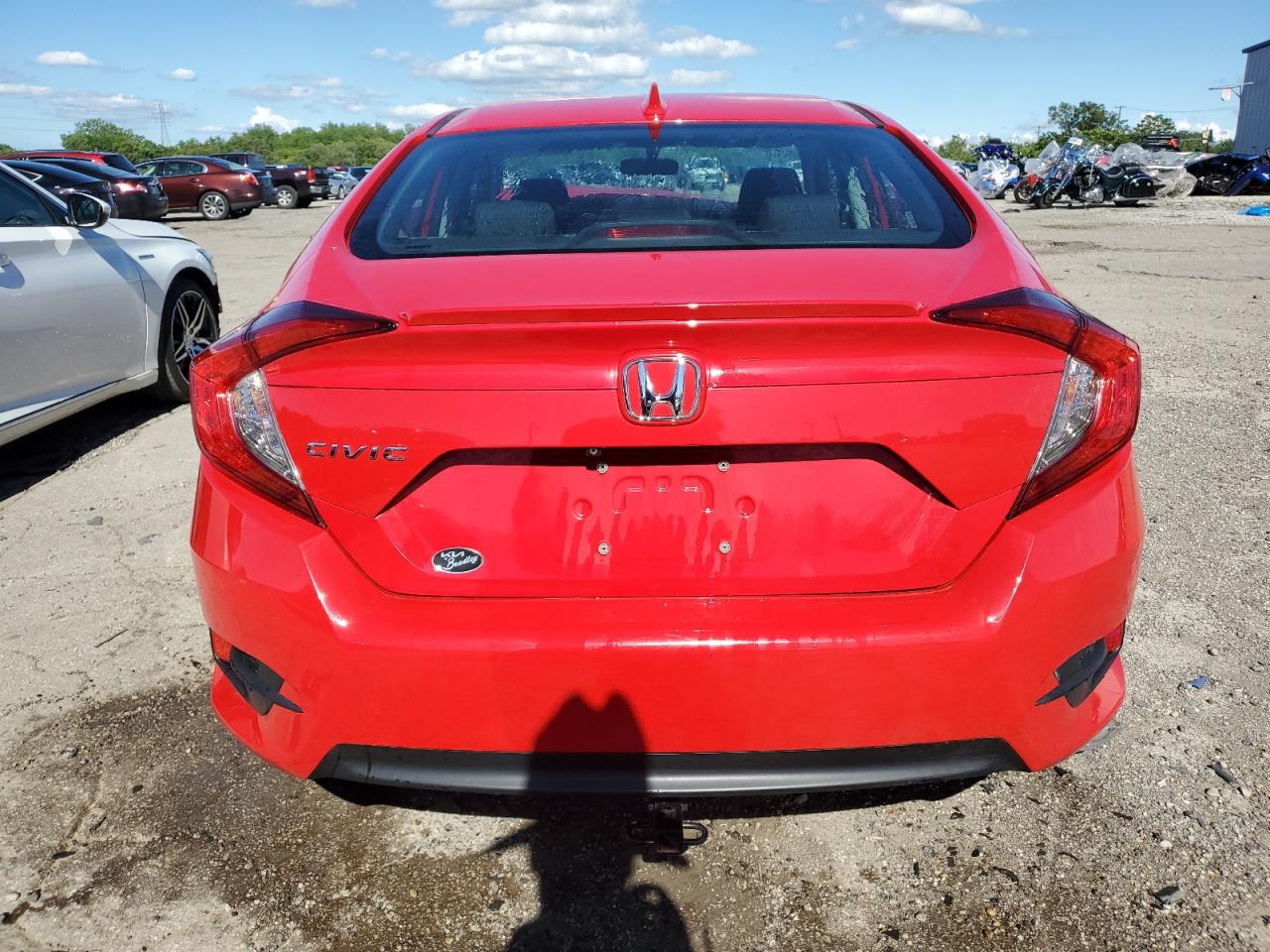 2016 Honda Civic Ex VIN: 2HGFC1F32GH655437 Lot: 57319284