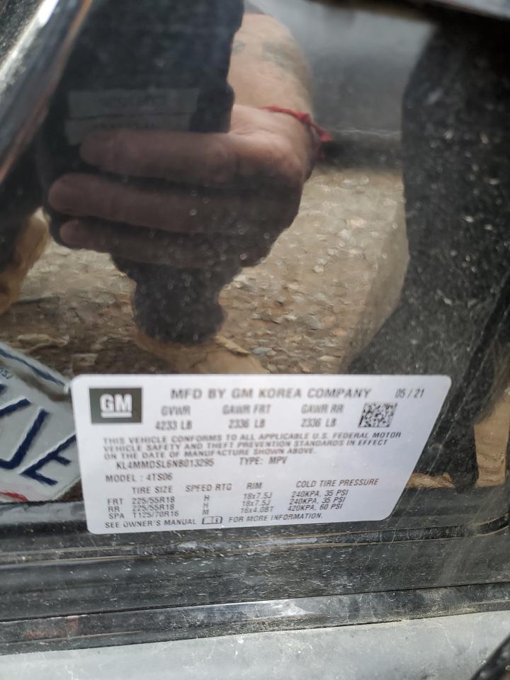 2022 Buick Encore Gx Select VIN: KL4MMDSL6NB013295 Lot: 58092334