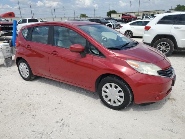  NISSAN VERSA 2015 Red