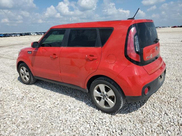  KIA SOUL 2019 Czerwony