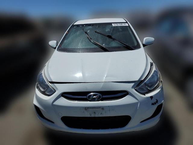  HYUNDAI ACCENT 2015 Белый