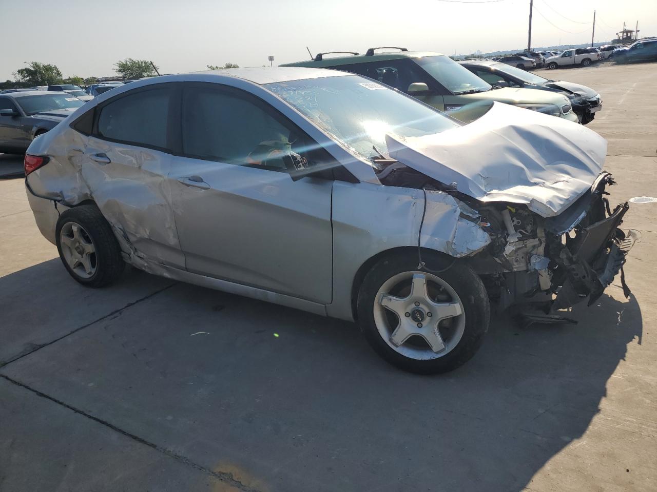 2016 Hyundai Accent Se VIN: KMHCT4AE9GU116544 Lot: 58769334