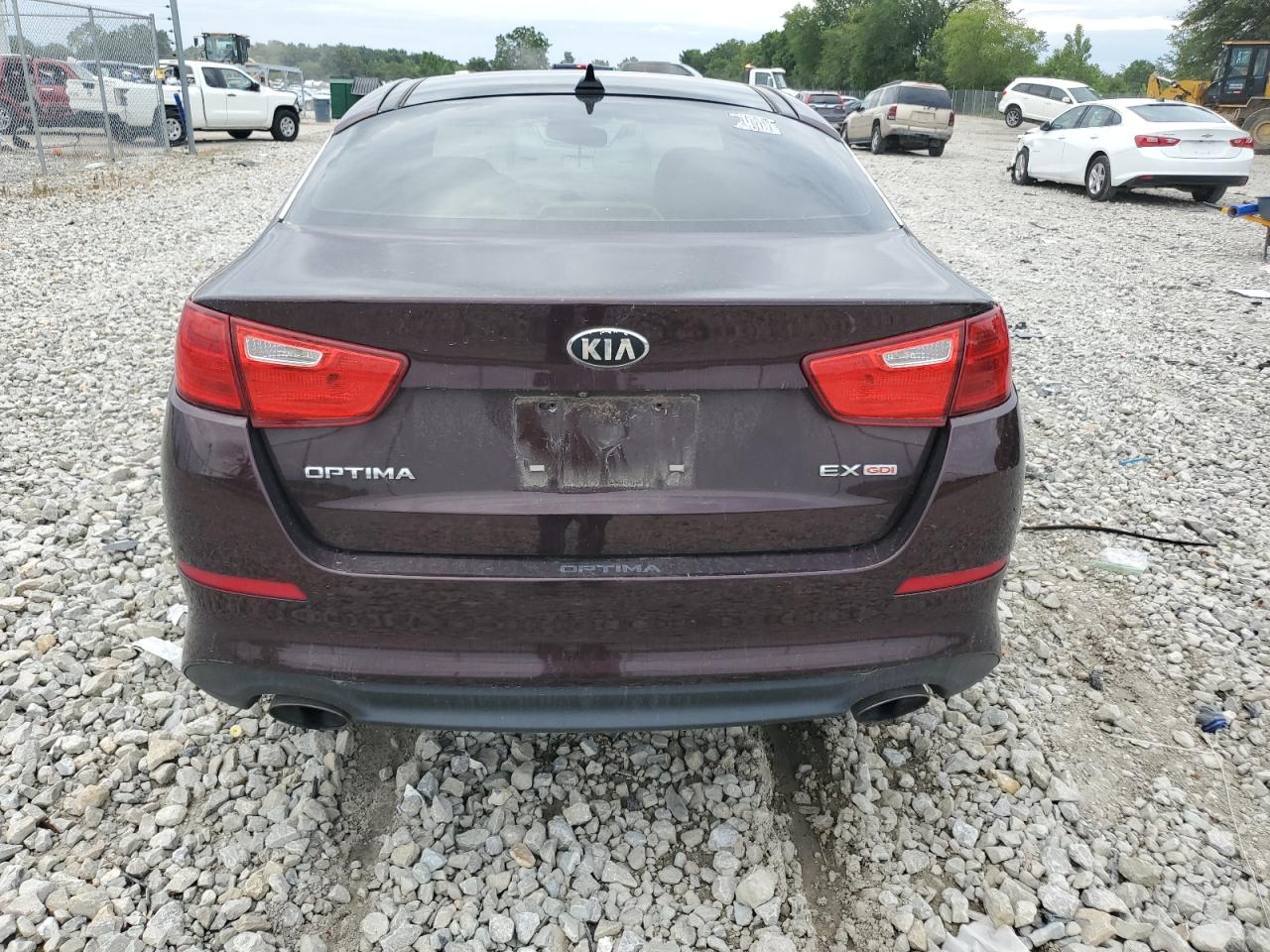 2014 Kia Optima Ex VIN: 5XXGN4A70EG263968 Lot: 60416114
