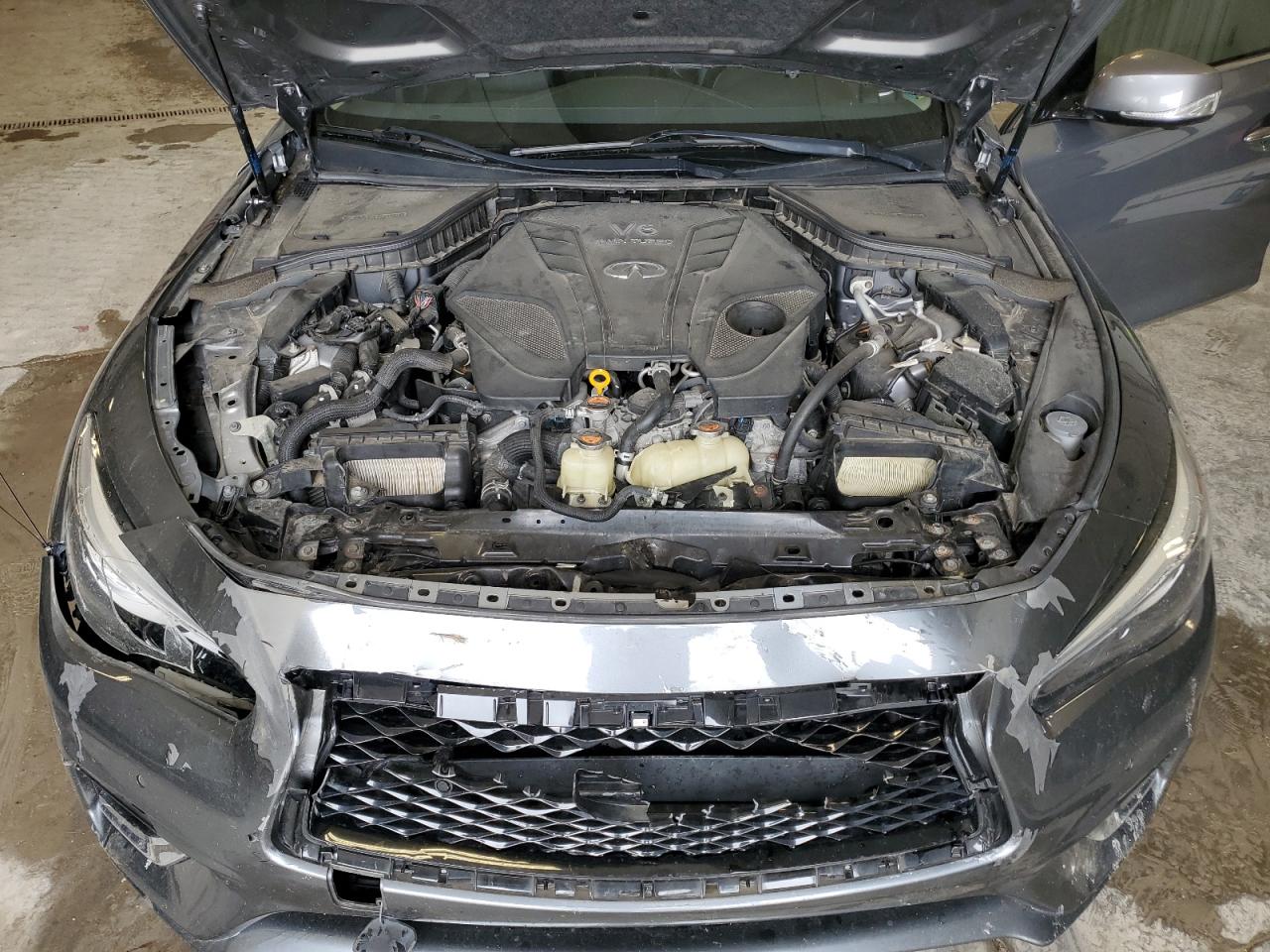 2019 Infiniti Q50 Luxe VIN: JN1EV7AR8KM591335 Lot: 59420684