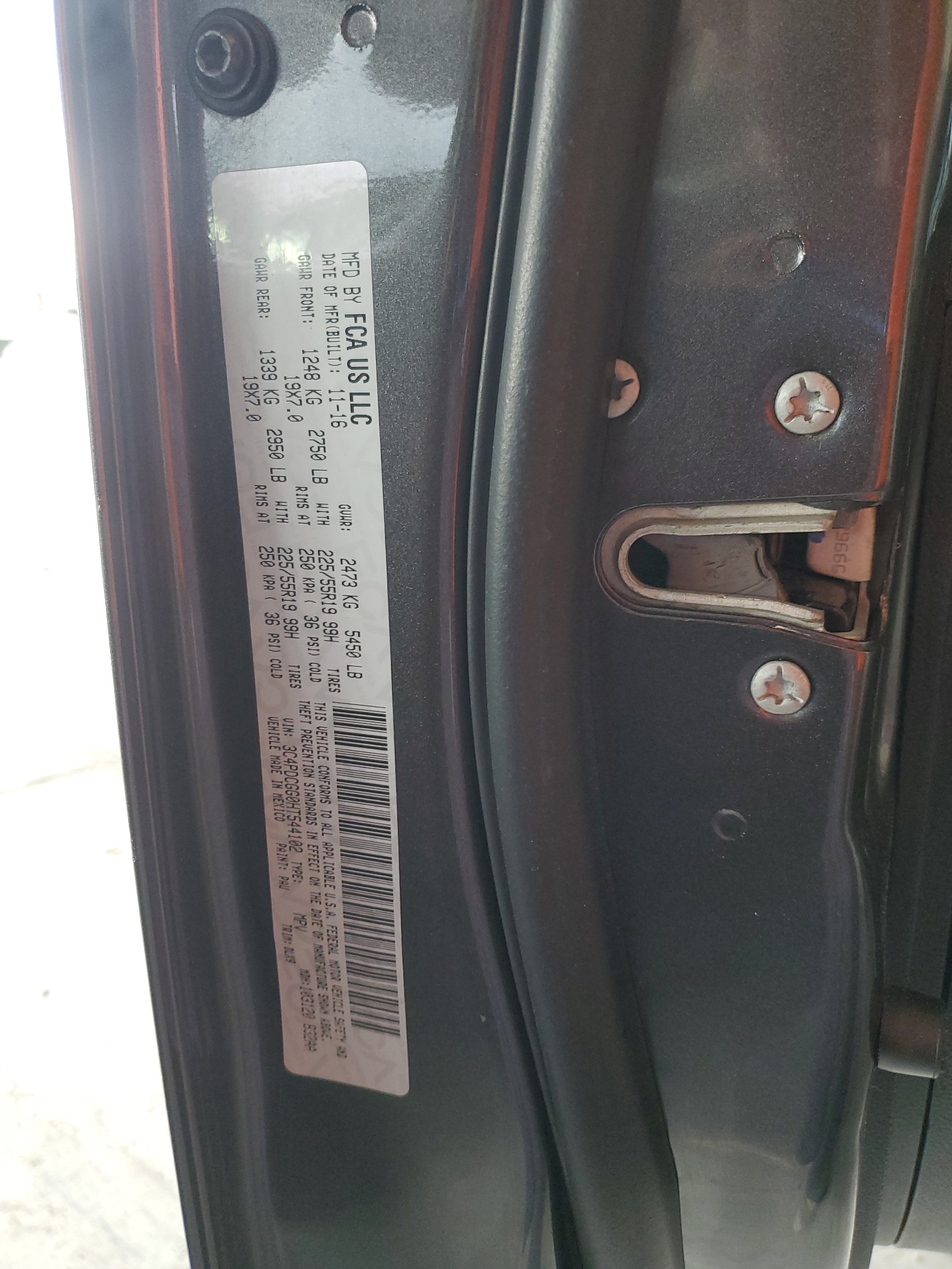 3C4PDCGG0HT544102 2017 Dodge Journey Crossroad