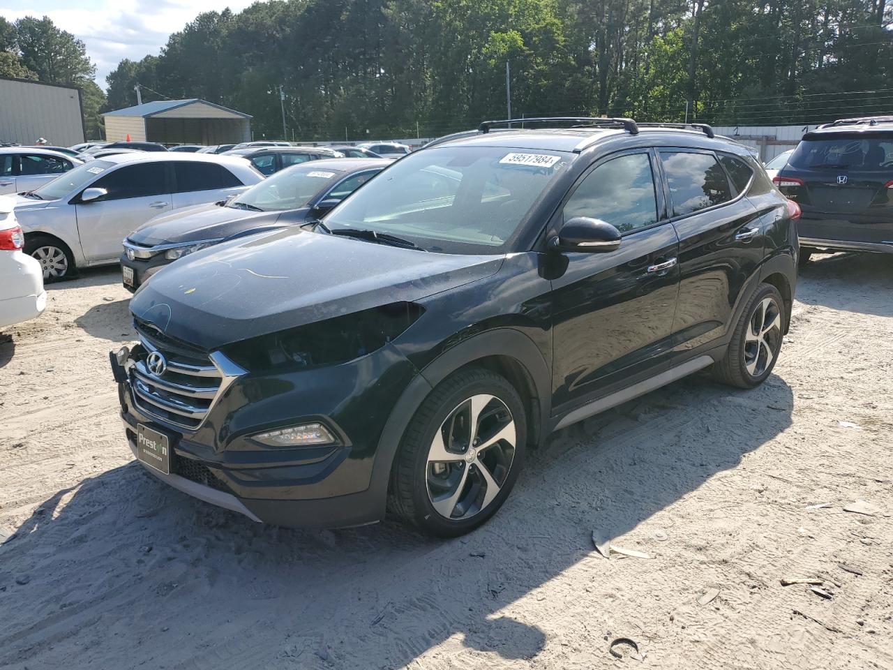 KM8J33A26HU516148 2017 Hyundai Tucson Limited