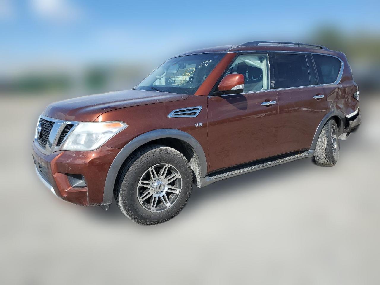 2017 Nissan Armada Sv VIN: JN8AY2NC1H9503785 Lot: 46724024