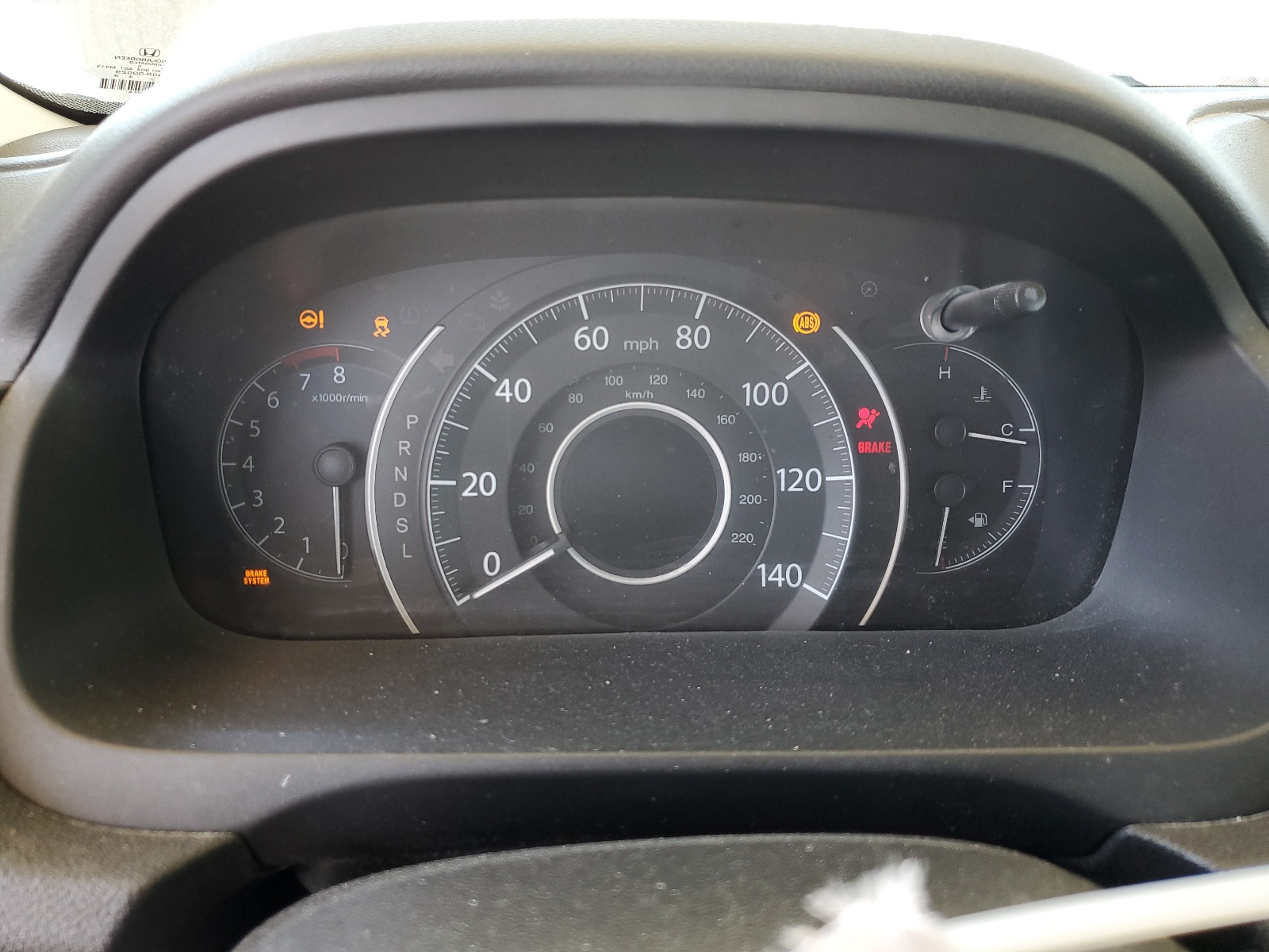 2HKRM3H3XGH540836 2016 Honda Cr-V Lx