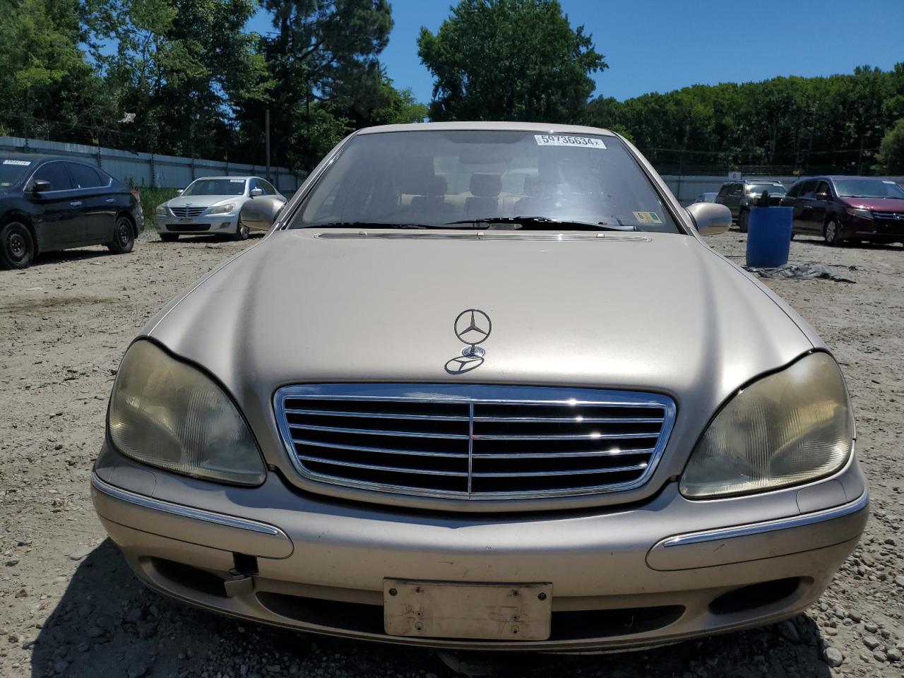 2000 Mercedes-Benz S 430 VIN: WDBNG70J8YA114187 Lot: 59736634