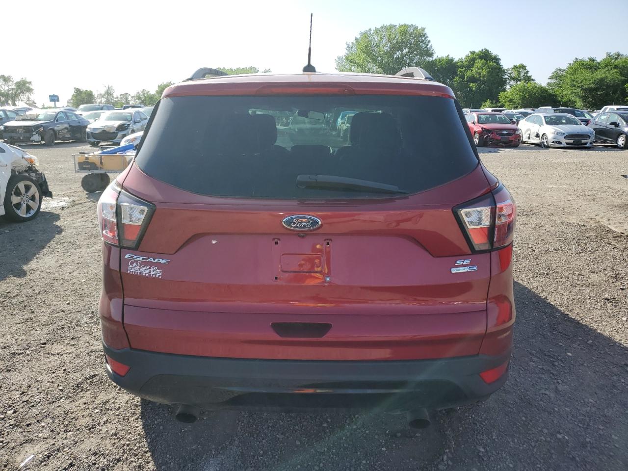 1FMCU9GD4JUB12580 2018 Ford Escape Se