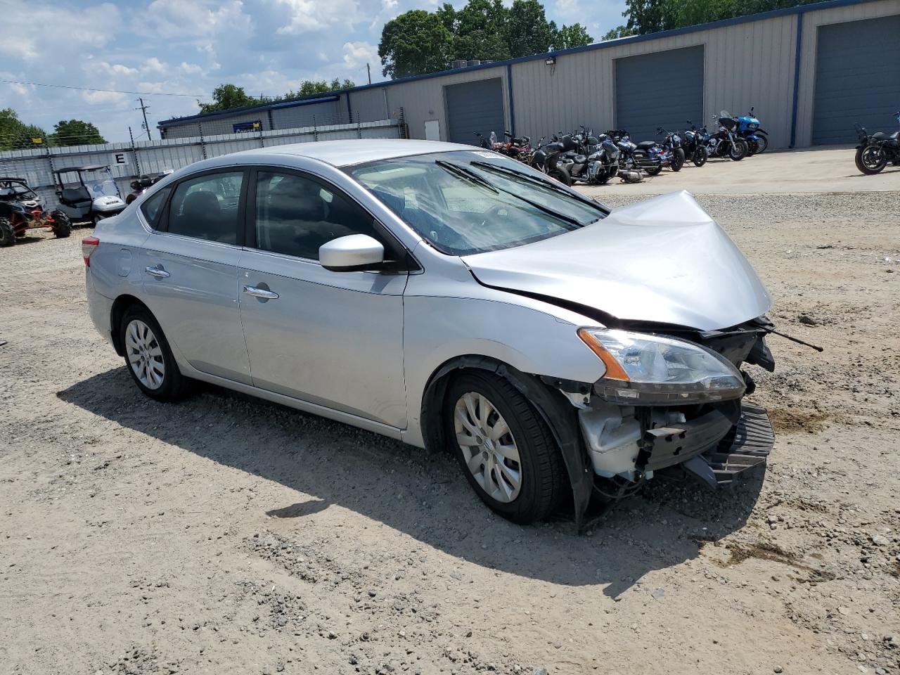 VIN 3N1AB7AP9FY229605 2015 NISSAN SENTRA no.4