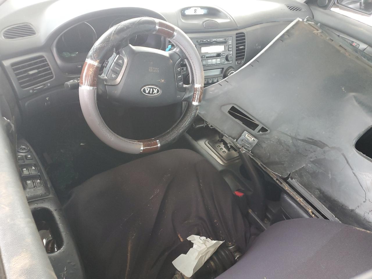 2006 Kia Optima Lx VIN: KNAGE124065076025 Lot: 57095714