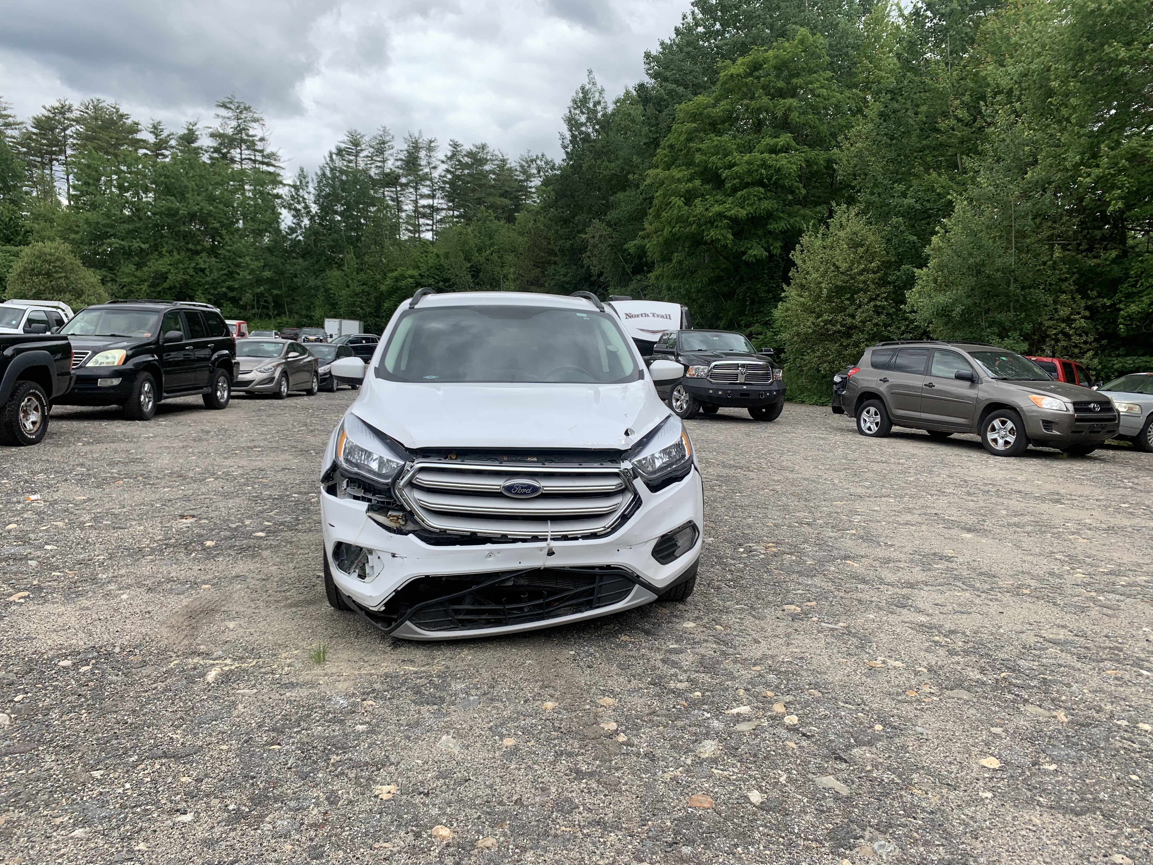 2018 Ford Escape Se vin: 1FMCU9GD9JUC49837