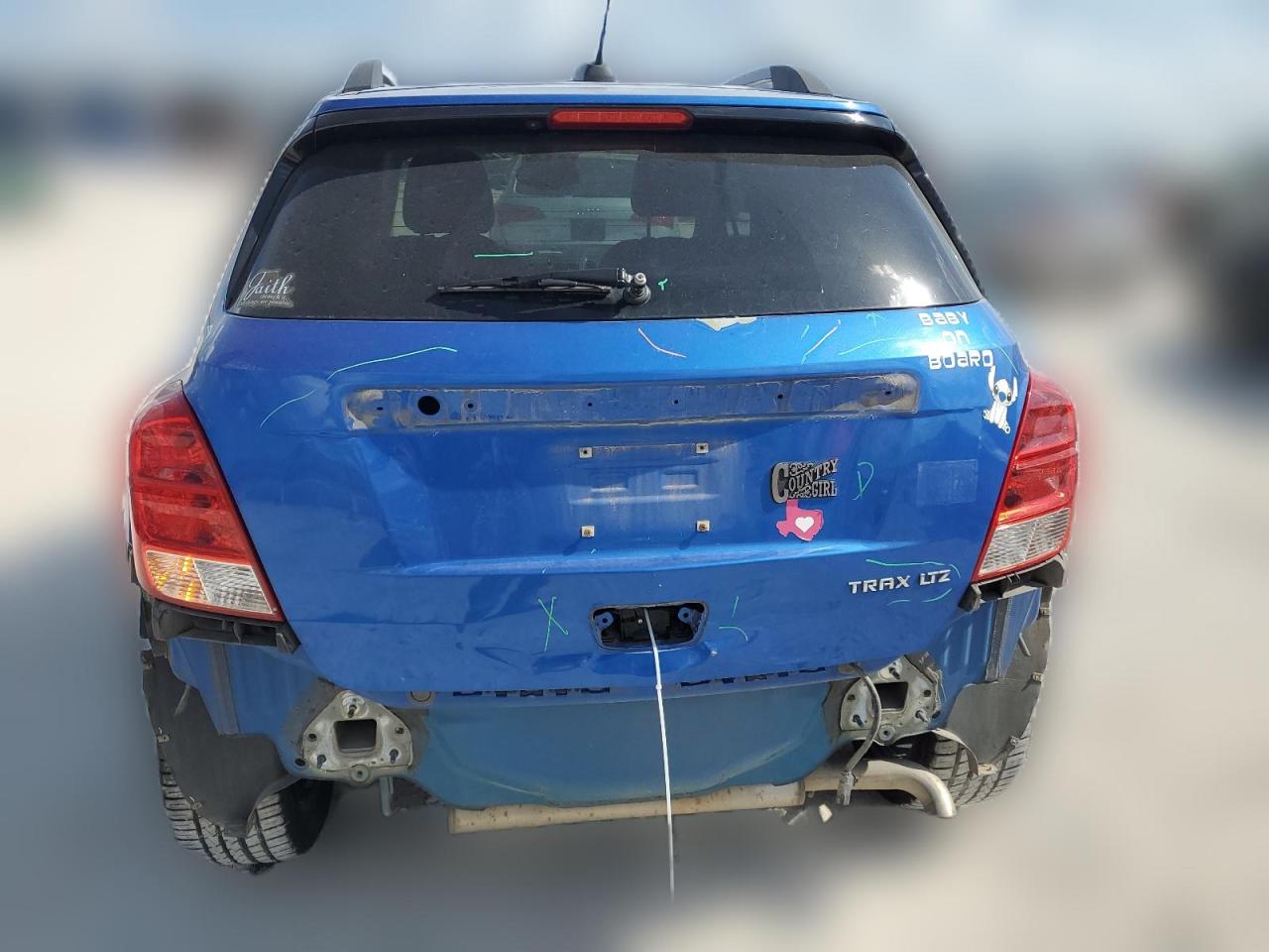 2016 Chevrolet Trax Ltz VIN: KL7CJMSB3GB691780 Lot: 60061674