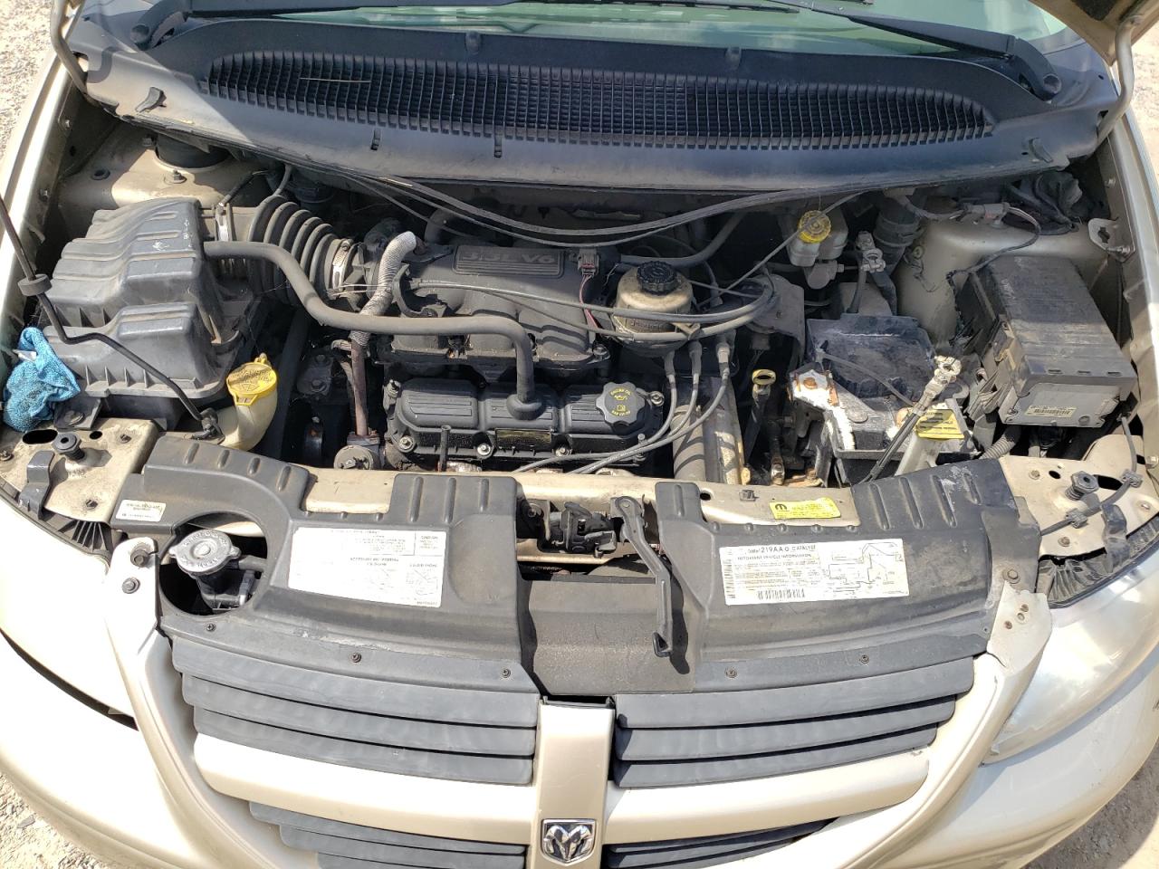 2005 Dodge Caravan Sxt VIN: 1D4GP45R55B240619 Lot: 60077304